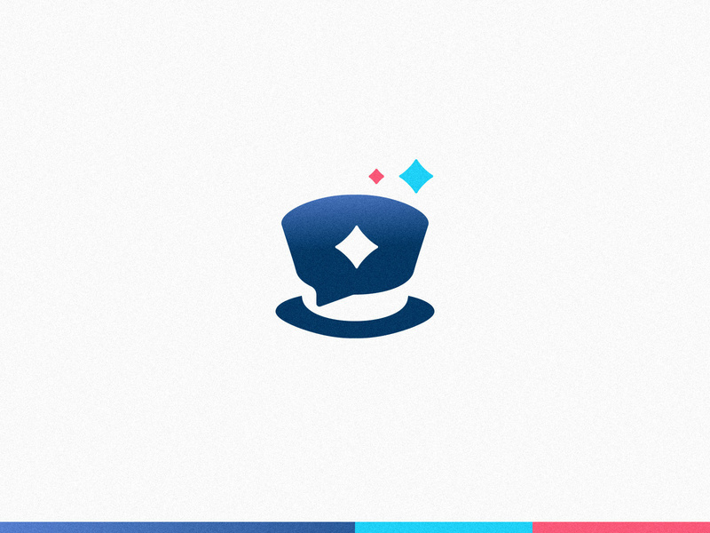 800x600 Magic Chat App Logo Icon Evolution