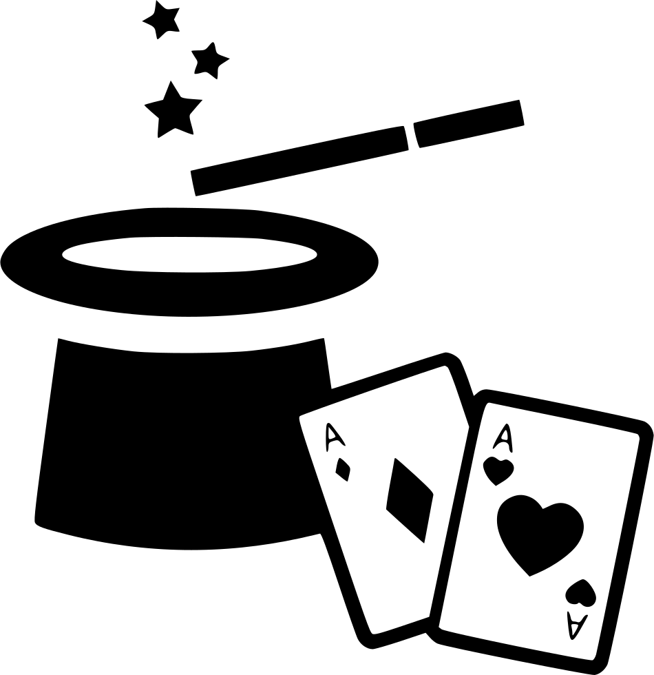 950x980 Magic Card Hat Wand Cards Png Icon Free Download
