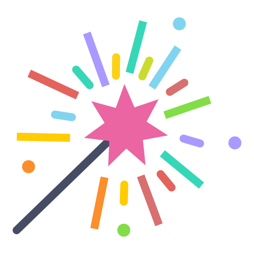 512x512 Magician, Fantasy, Witchcraft, Star, Wand, Magic Icon