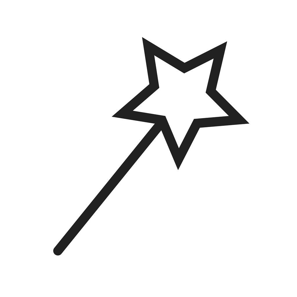 1024x1024 Magic Wand Tool Line Icon