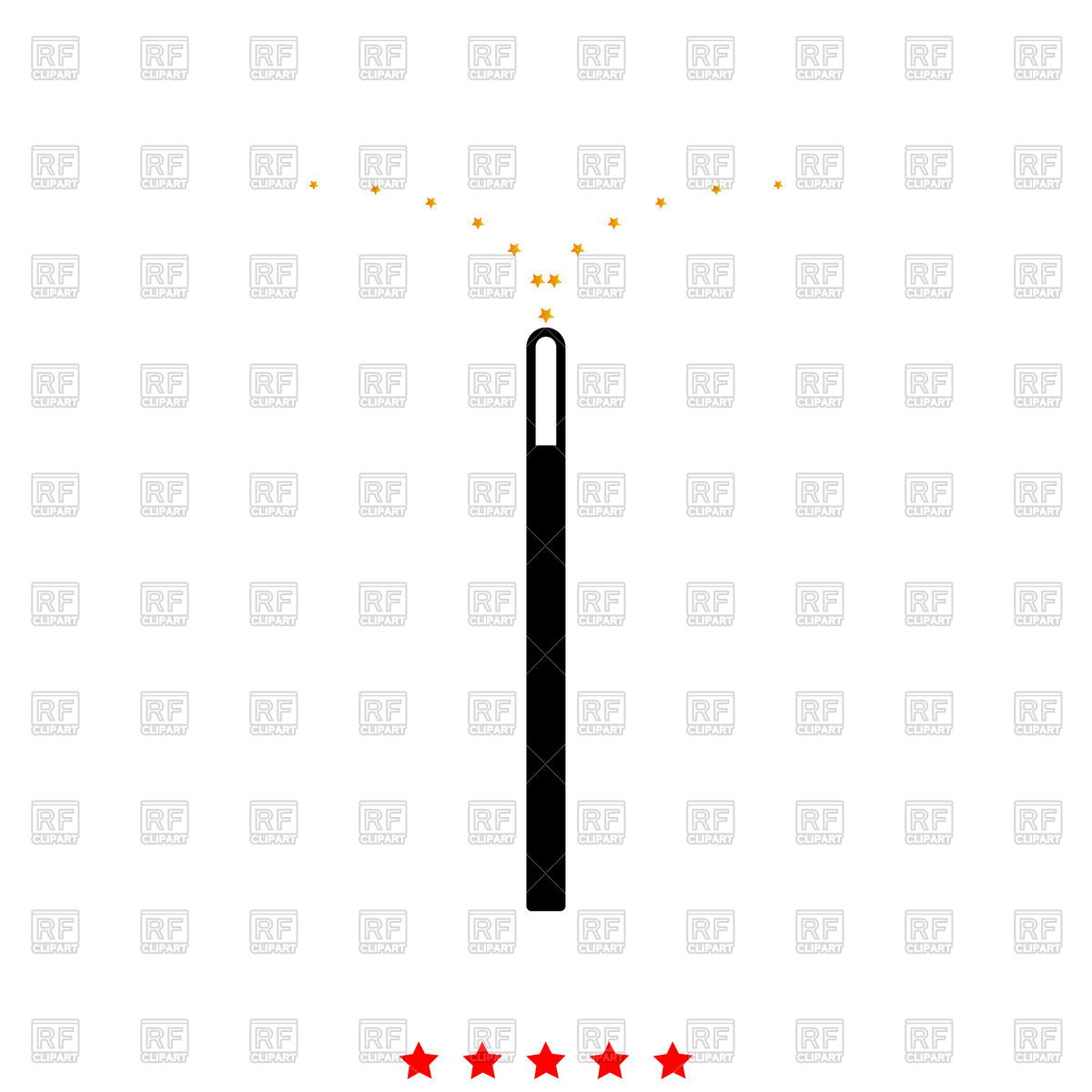 1200x1200 Magic Wand Icon Vector Image Of Icons And Emblems