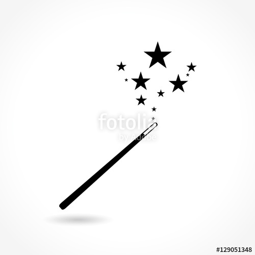 500x500 Magic Wand Icon Stock Image And Royalty Free Vector