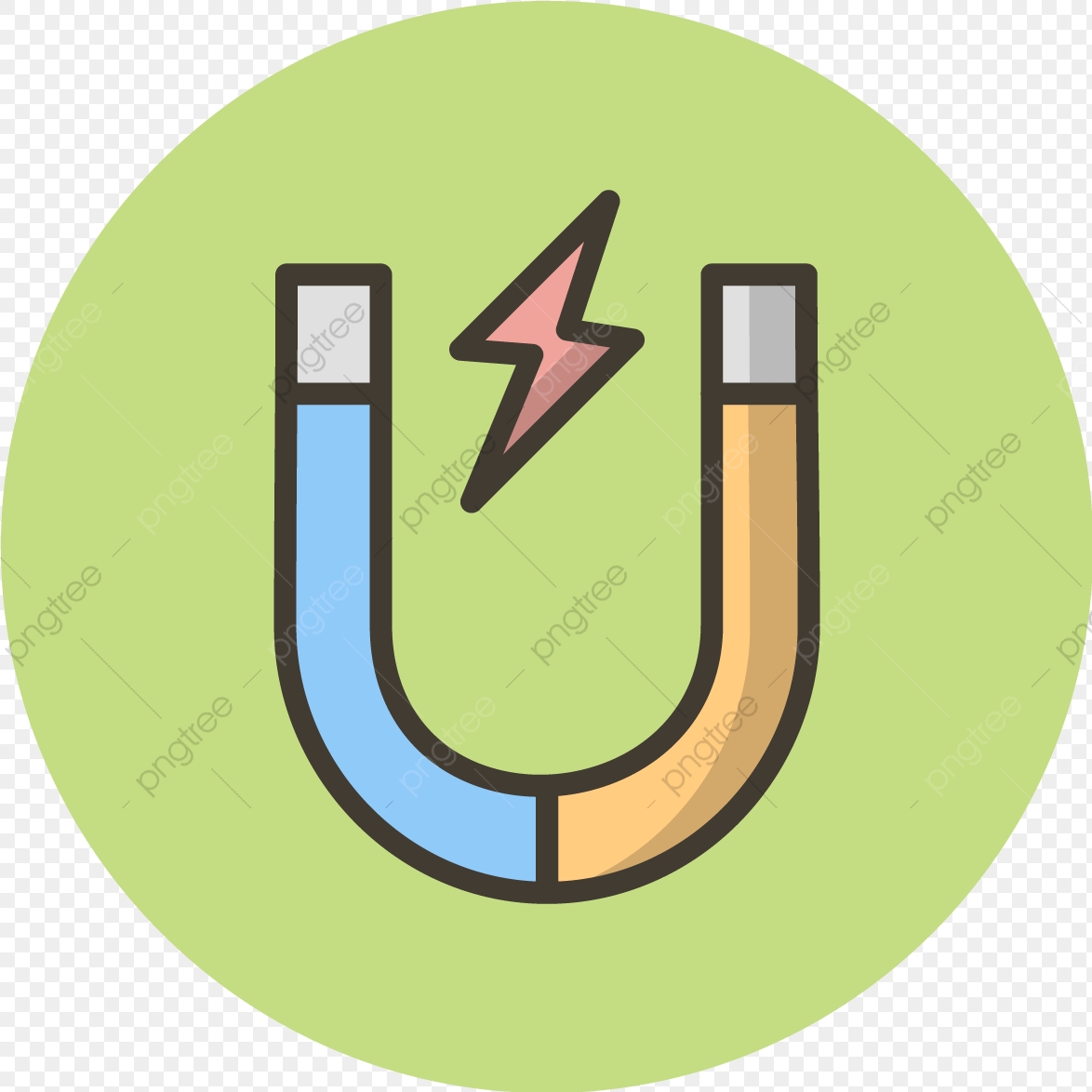 1174x1174 Vector Magnet Icon, Magnet Icon, Magnetic Icon, Attract Icon Png