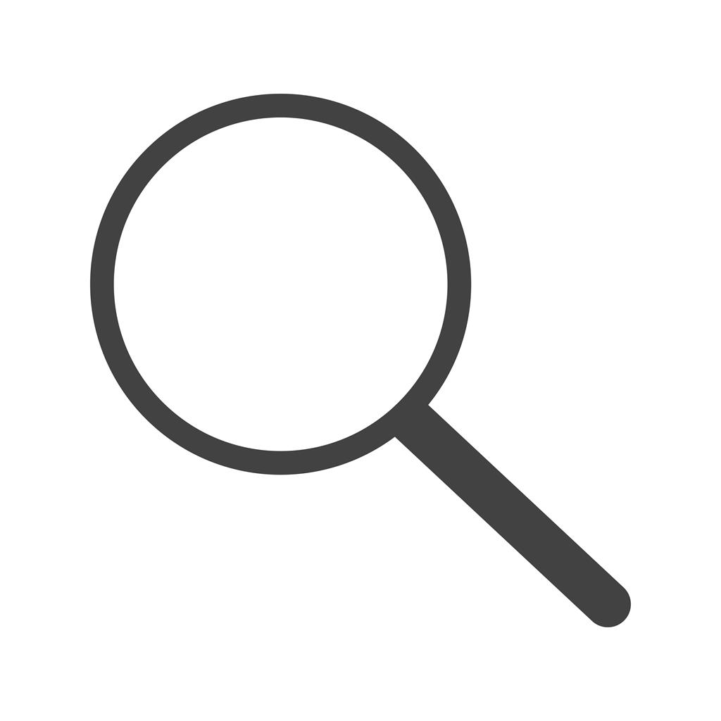1024x1024 Magnifier Glyph Icon