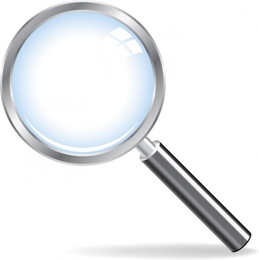 367x368 Magnifying Glass Free Vector Download
