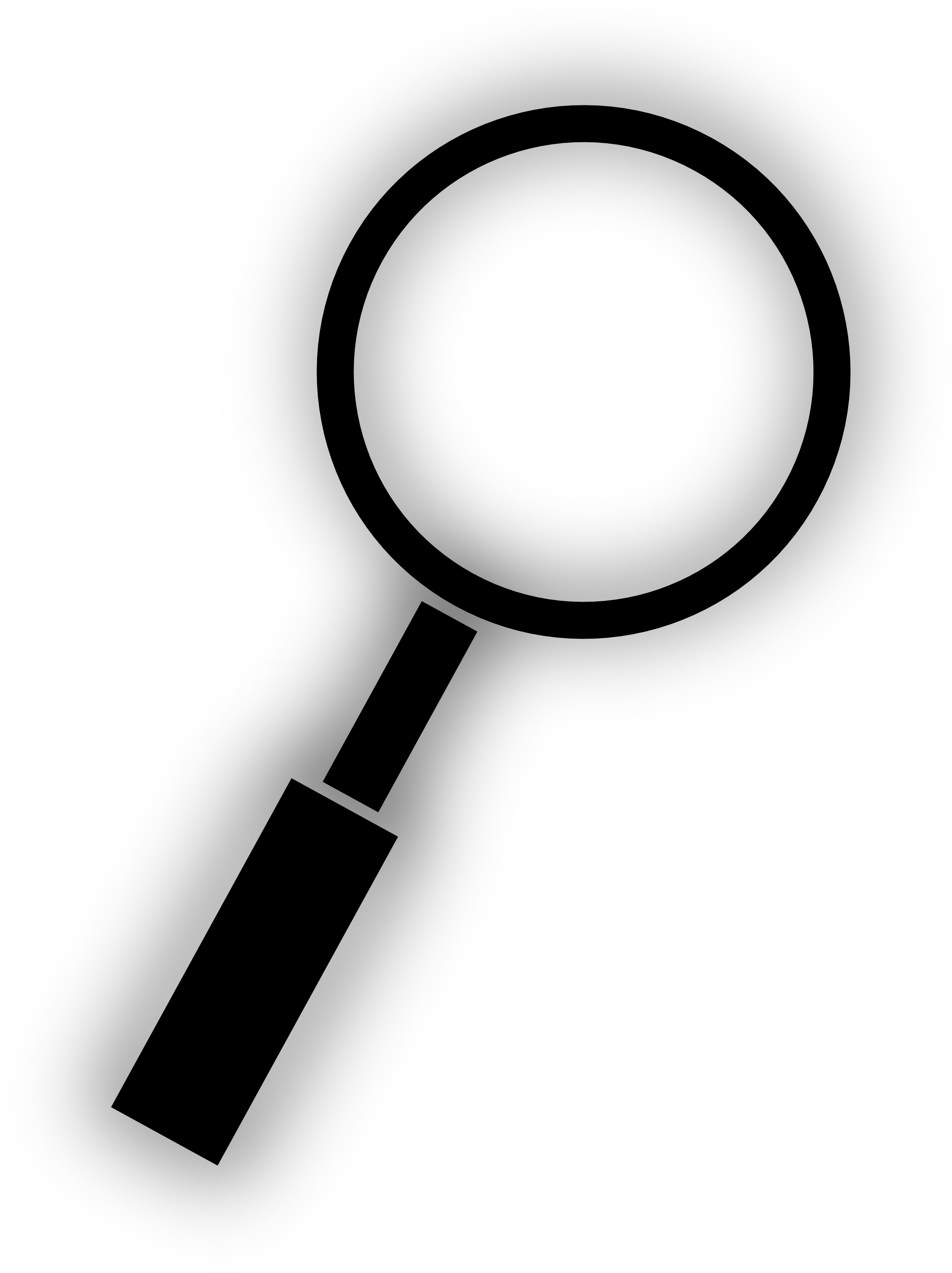 2555x3417 Search Magnifying Glass Icon Free Clip Art