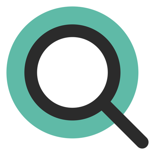 512x512 Magnifying Glass Colored Stroke Icon