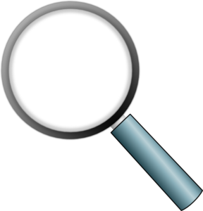 288x300 Magnifying Glass Clipart Transparent