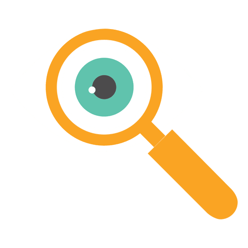 512x512 Eye Magnifying Glass Icon