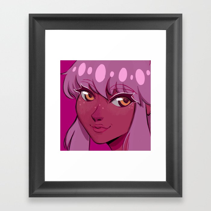 700x700 Magnolia Icon Framed Art Print