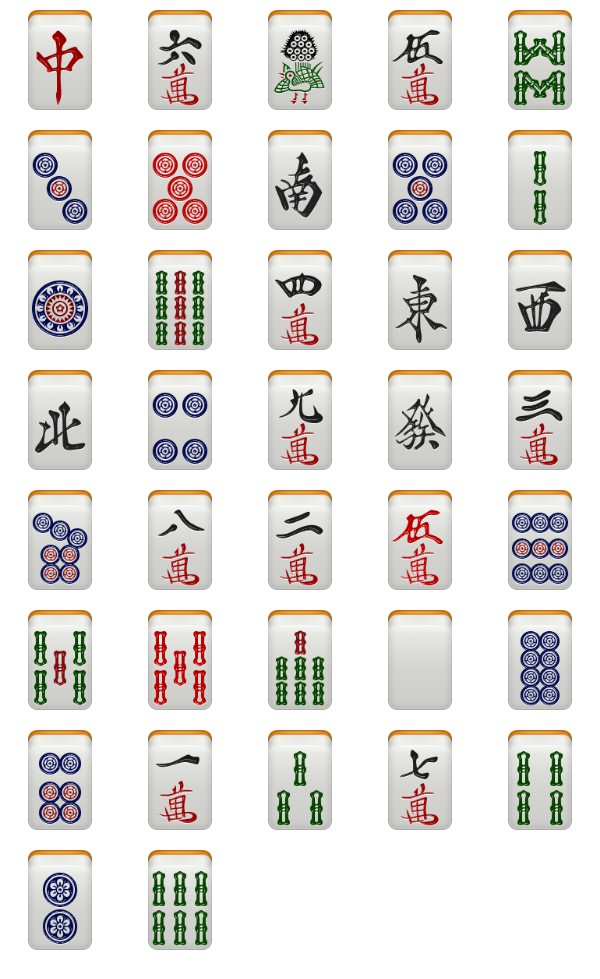 35 Mahjong icon images at Vectorified.com
