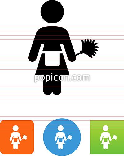 400x505 Maid Icon