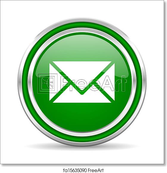 561x581 Free Art Print Of Mail Icon Freeart