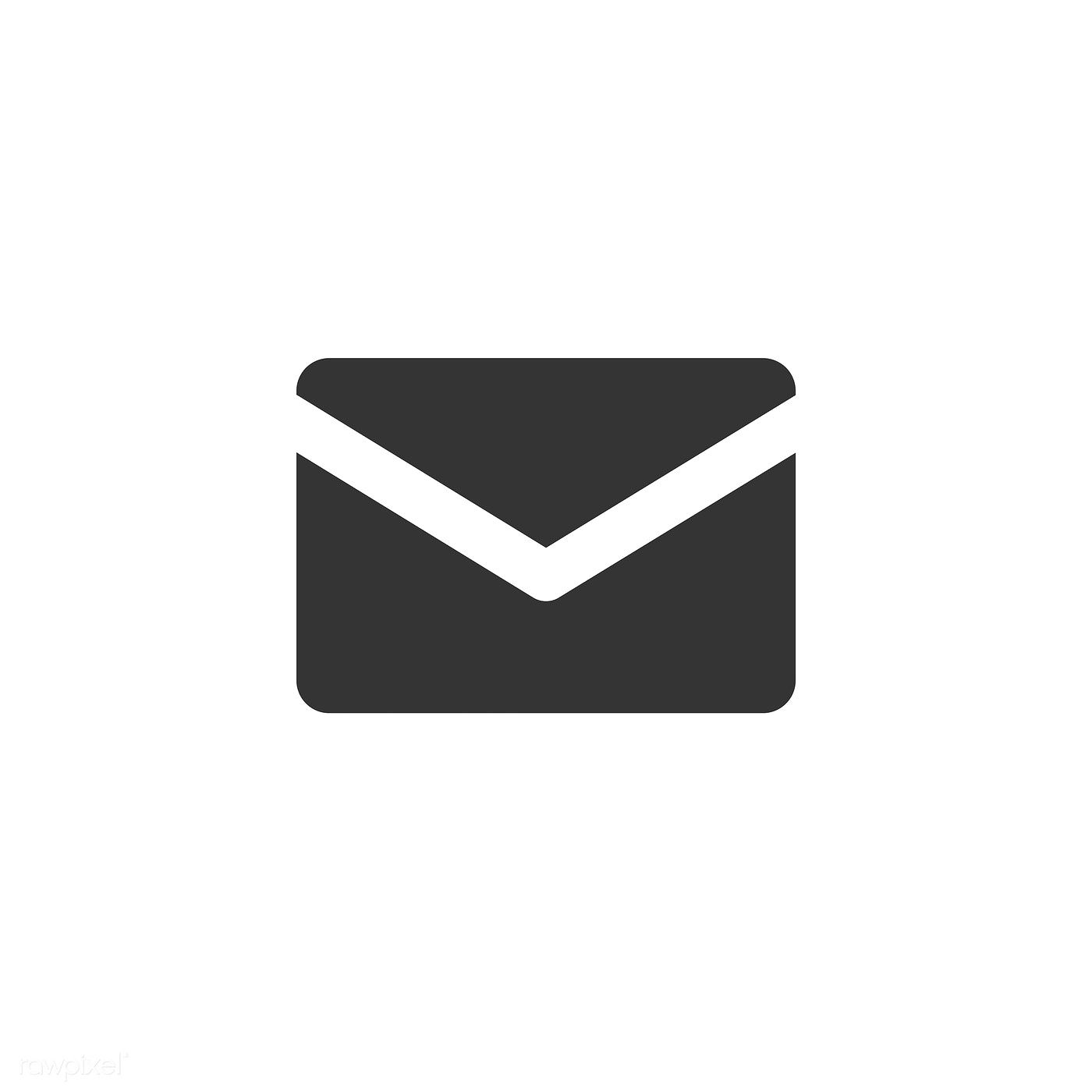 1400x1400 Mail Icon Vector Free Image