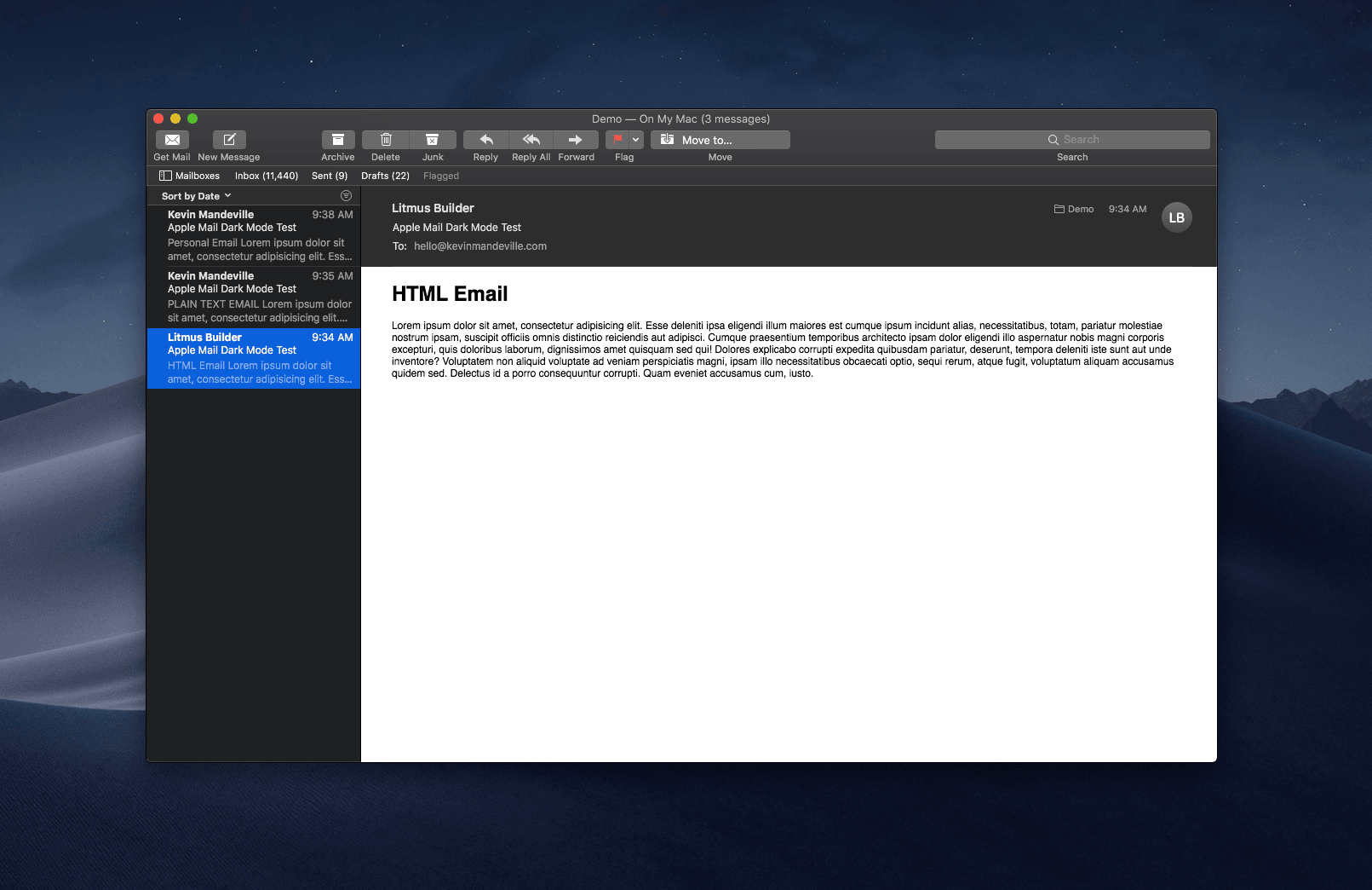1611x1044 Email Designers, Here's Your Next Challenge Apple's Dark Mode