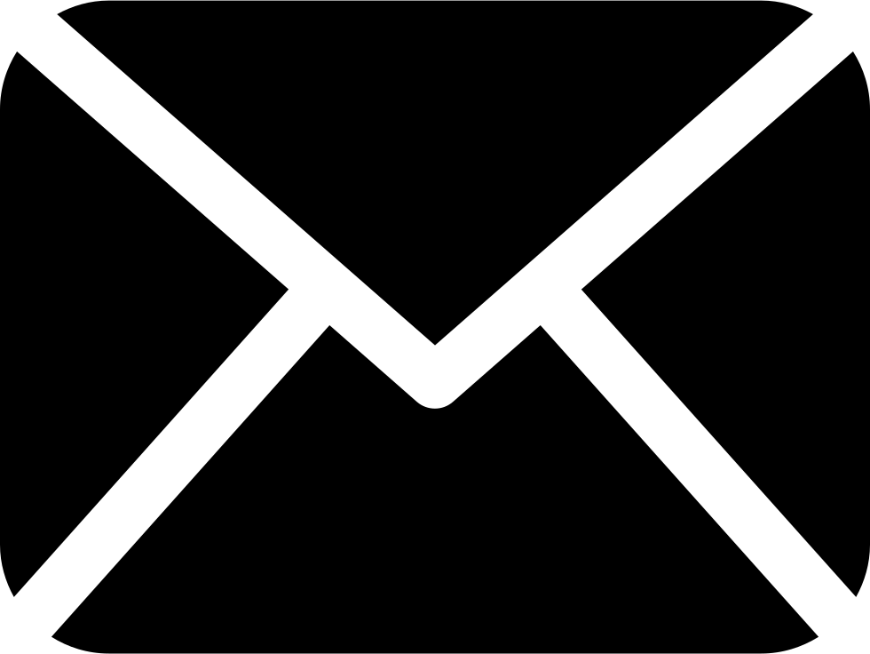 980x736 Mail Black Envelope Symbol Png Icon Free Download