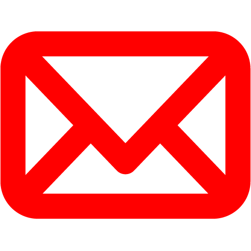 512x512 Red Mail Icon
