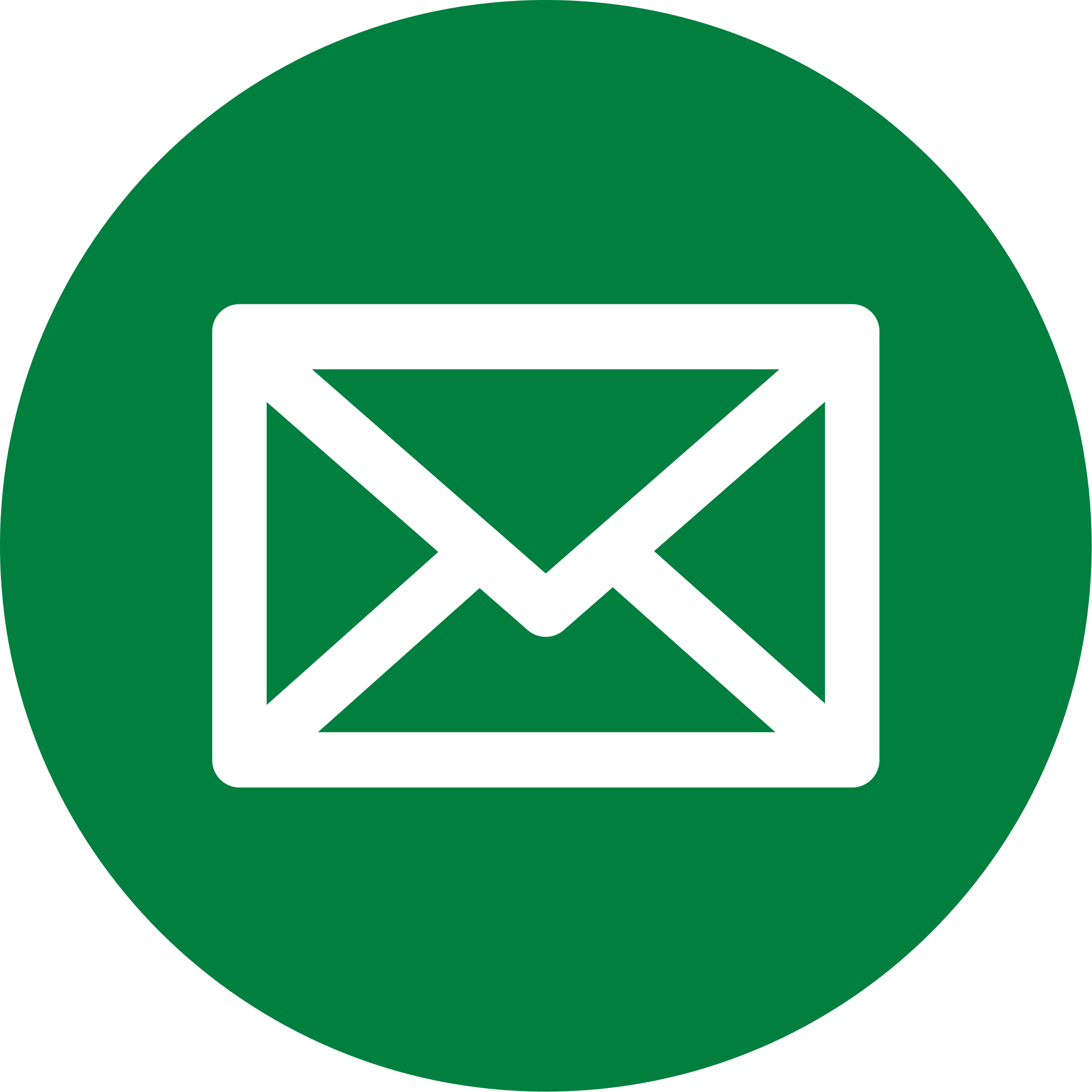 2400x2400 Green Mail Icon Icons Png
