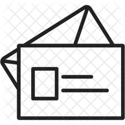 256x256 Envelope Mail Icon Of Line Style