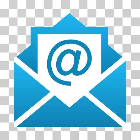 450x450 Open Mail Icon Vector Illustration Style Is Flat Iconic