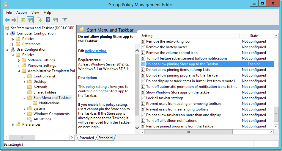 Removing Windows Store And Mail Icon From The Windows 949x507 Removing Windows Store And Mail Icon From The Windows