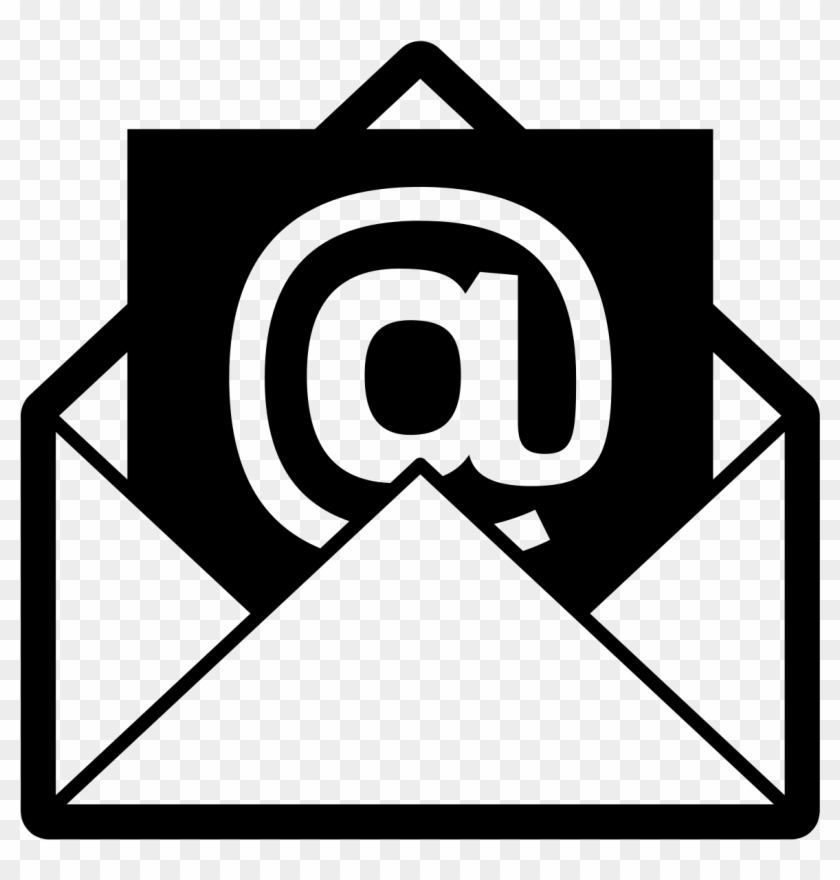 840x880 Black Email Icon Png Mail Icon Png Black Imgkid