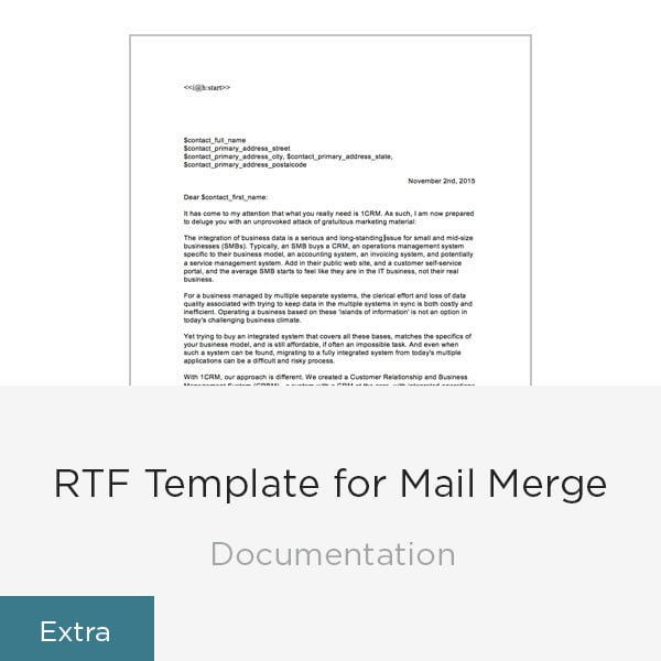 600x600 Rtf Template For Mail Merge Icon