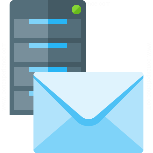 512x512 Iconexperience G Collection Server Mail Icon