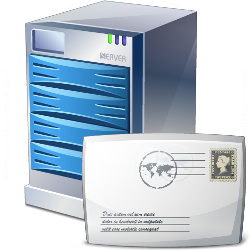 512x512 Iconexperience V Collection Server Mail Icon