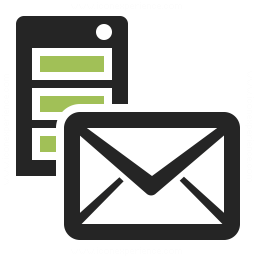 256x256 Server Mail Icon Iconexperience