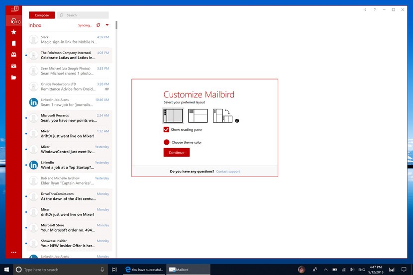 830x553 Mailbird Review Customizable And Lightweight Email On Windows