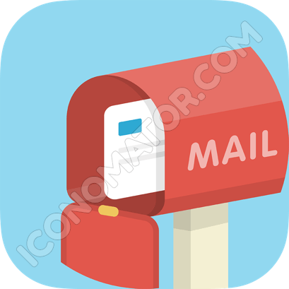 409x409 Mailbox Icon