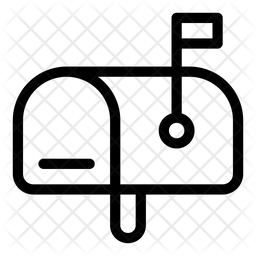 256x256 Mailbox Icon Of Line Style