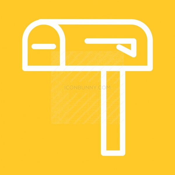600x600 Mailbox Line Multicolor Bg Icon