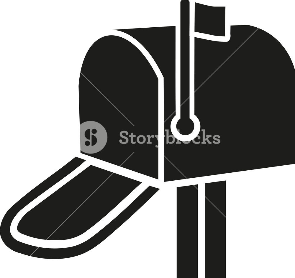 1000x945 Mailbox Icon Symbol Royalty Free Stock Image