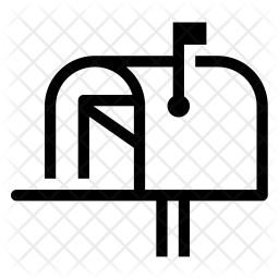 256x256 Mailbox Icon Of Line Style