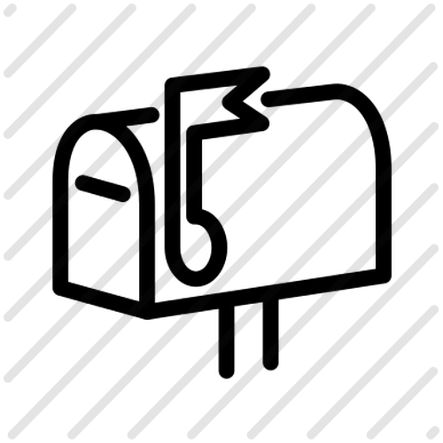 500x500 Mailbox Icon, Message, Mail, Letter, Email, Inbox, Icons Download