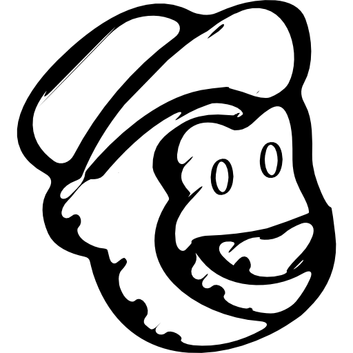 512x512 Mailchimp Sketched Social Logo Outline