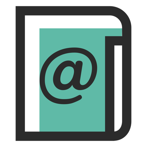 512x512 Mailing List Colored Stroke Icon