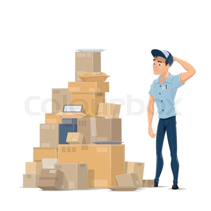 800x800 Post Mail Delivery Flat Icon Of Stock Vector Colourbox