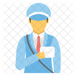 Mailman Icon at Vectorified.com | Collection of Mailman Icon free for ...