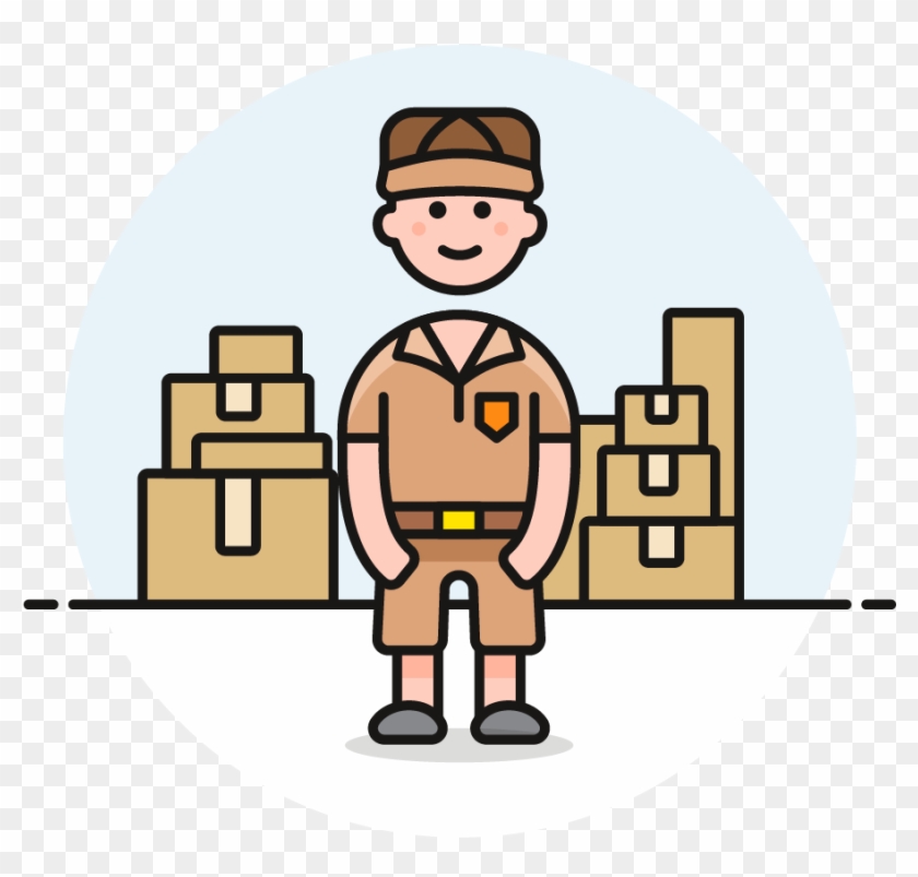 840x803 Mailman Package Male Caucasian