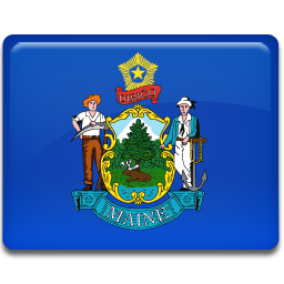 256x256 Maine Flag Icon American States Iconset Custom Icon Design