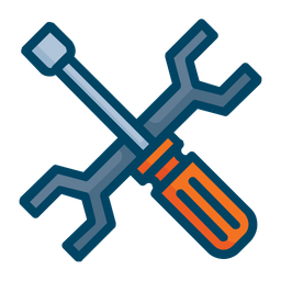 256x256 Maintenance Icon Of Colored Outline Style