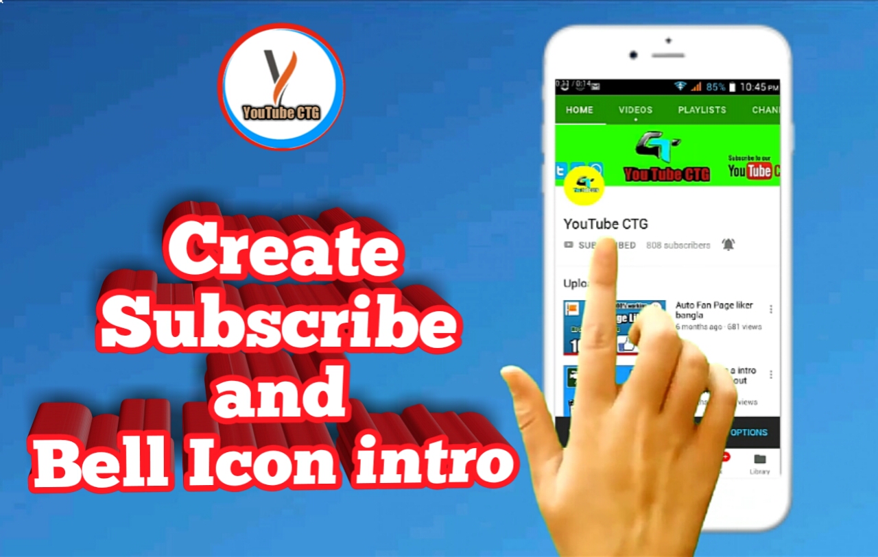 1280x813 How To Make Subscribe And Bell Icon Intro All Kind Of Bangla