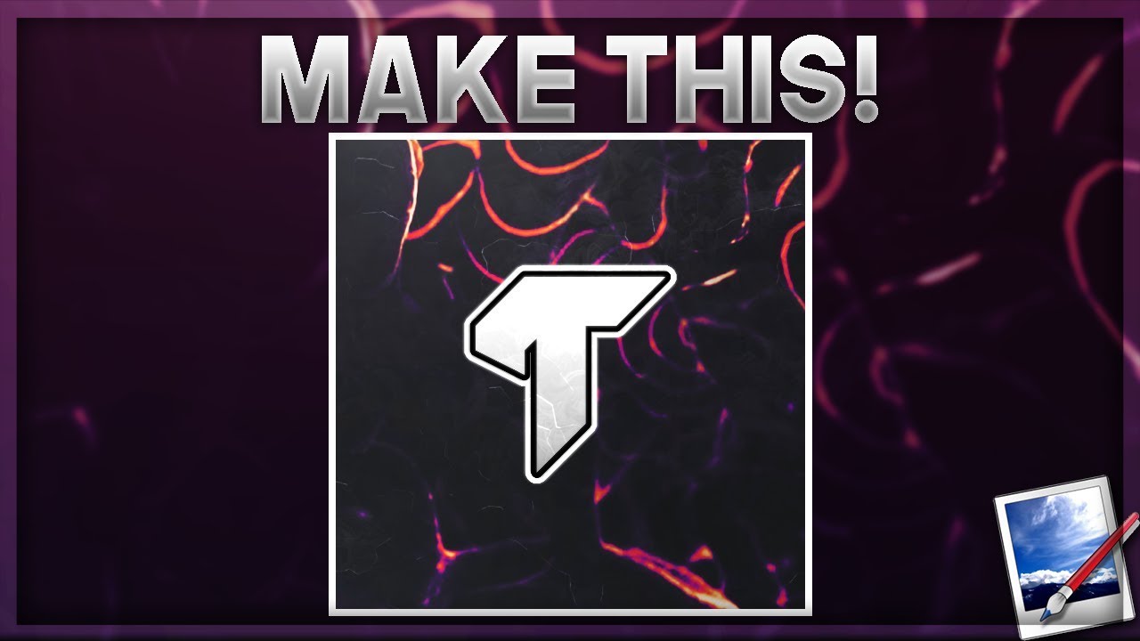 1280x720 How To Make A Youtube Profile Pictureicon With Paint Net Part