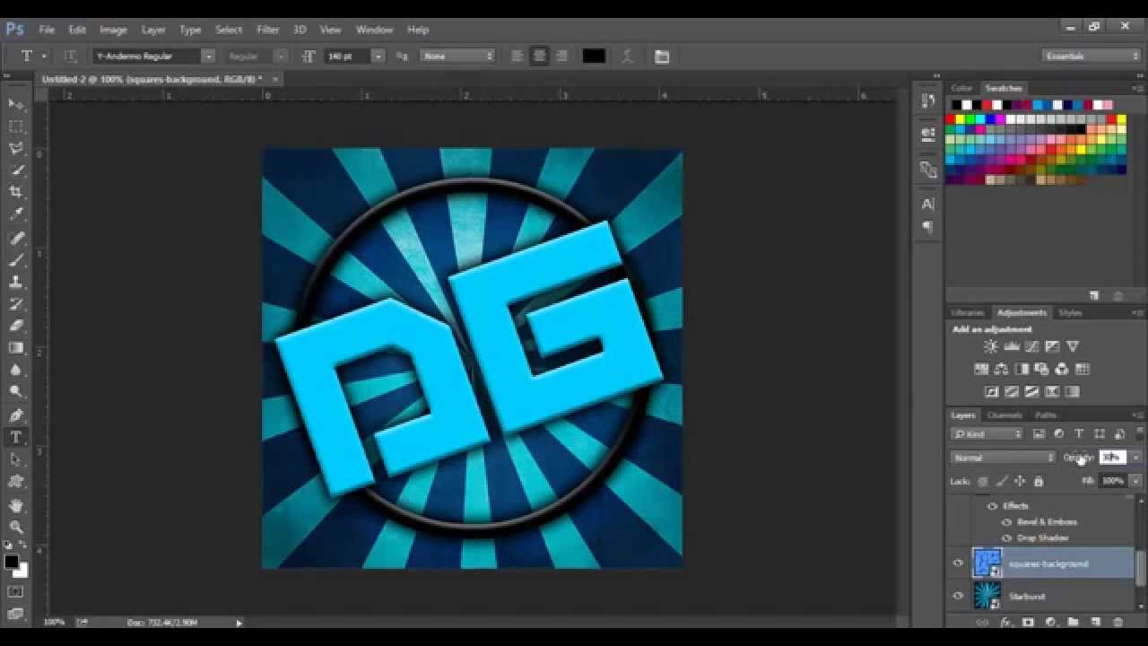 1280x720 How To Make A Youtube Icon With Photoshop