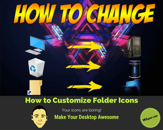 550x440 How To Customize Folder Icons To Make Your Desktop Awesome
