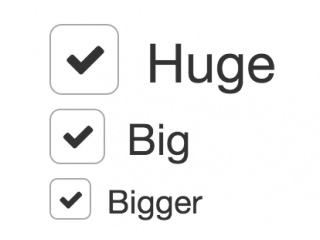 320x240 Bootstrap Checkbox Examples