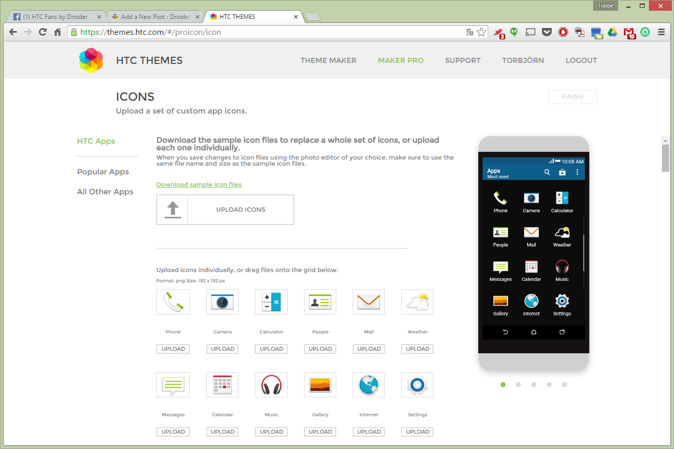 1317x878 How To Make Your Own Custom Icon Pack With Htc Maker Pro Droider Eu